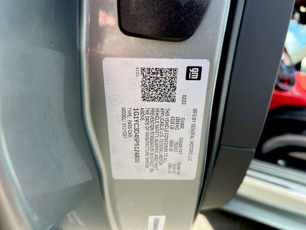 2023 Chevrolet Corvette Stingray 3LT