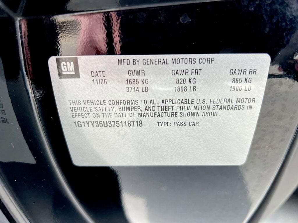 2007 Chevrolet Corvette NA