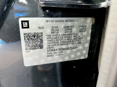 2018 Cadillac CTS Luxury AWD