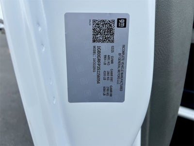 2025 Chevrolet Express Cutaway 3500 1WT