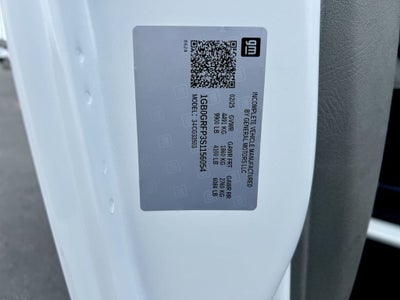 2025 Chevrolet Express Cutaway 3500 1WT