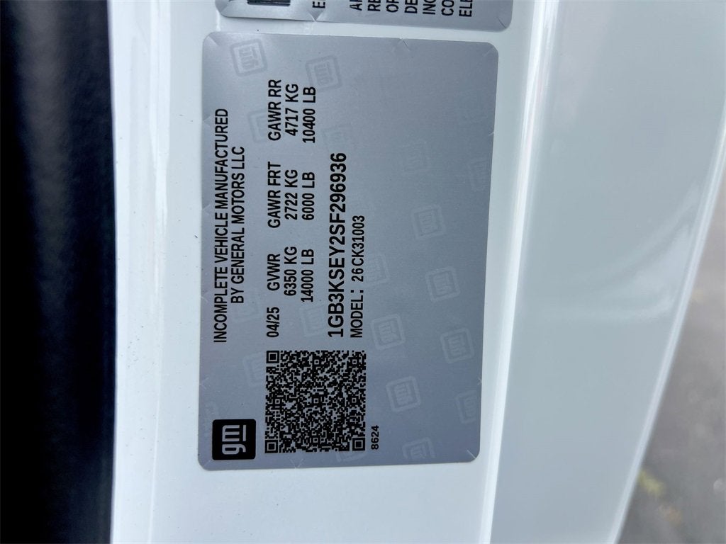 2025 Chevrolet Silverado 3500 HD Chassis Cab Work Truck