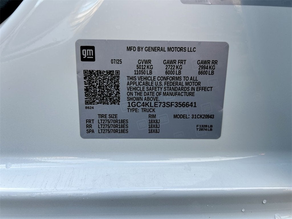 2025 Chevrolet Silverado 2500 HD WT