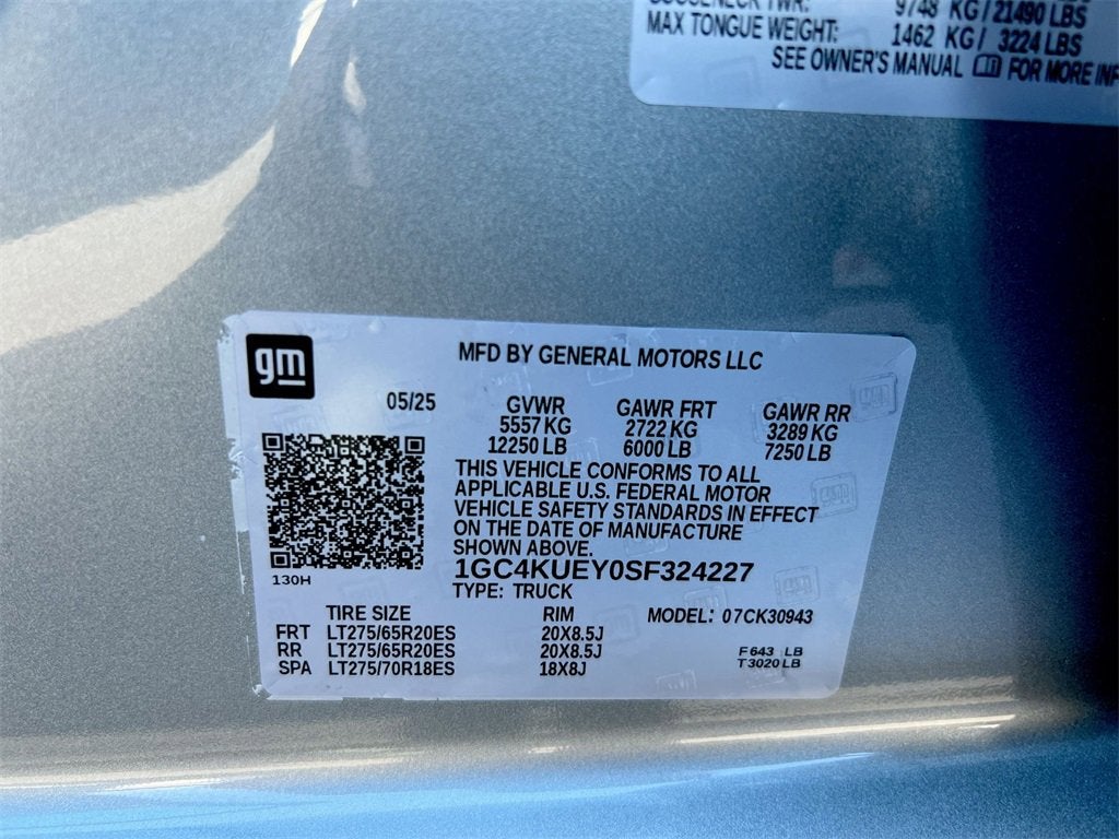 2025 Chevrolet Silverado 3500 HD LTZ