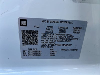 2022 Chevrolet Silverado 3500 HD LTZ