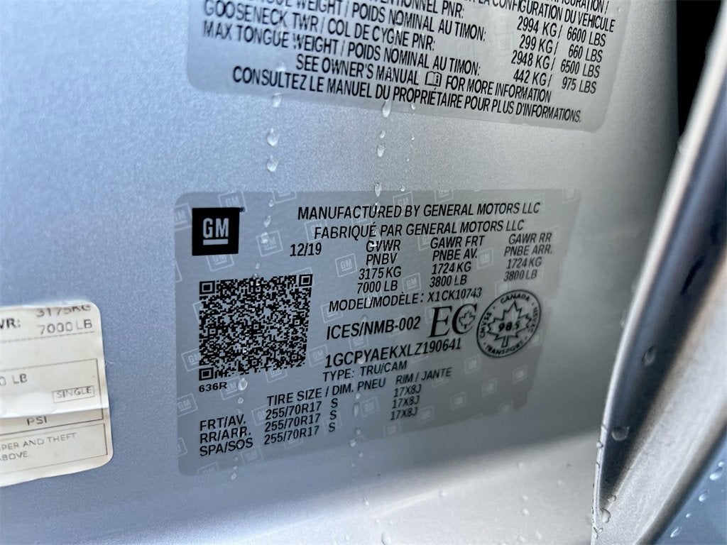 2020 Chevrolet Silverado 1500 WT