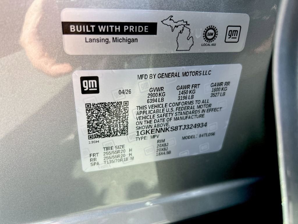 2026 GMC Acadia Elevation