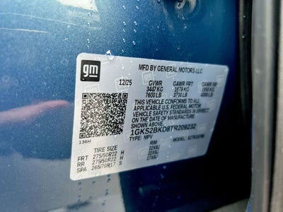 2026 GMC Yukon Elevation