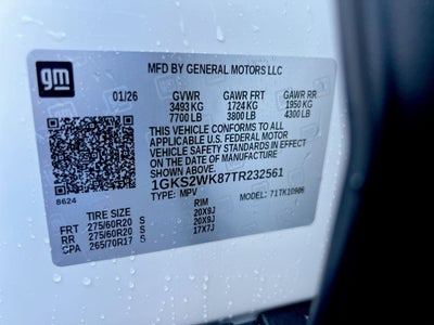 2026 GMC Yukon XL AT4 Ultimate