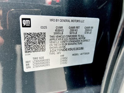 2025 GMC HUMMER EV SUV 2X