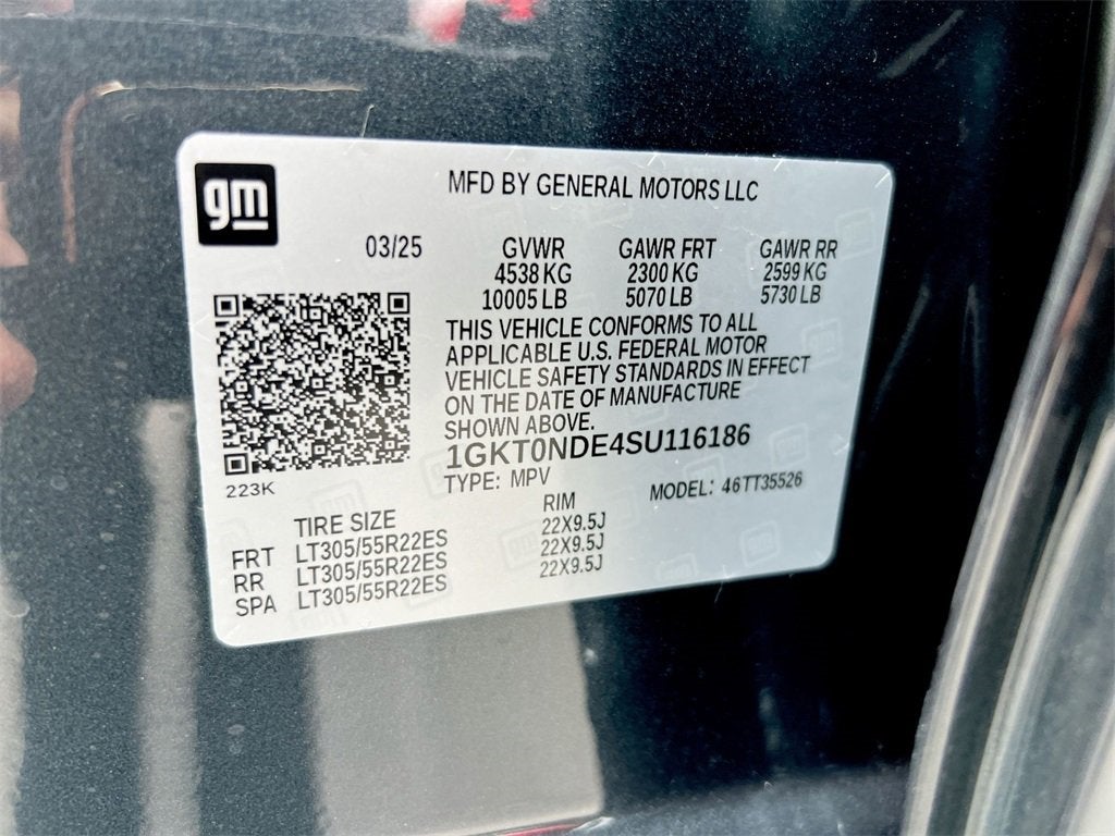 2025 GMC HUMMER EV SUV 2X