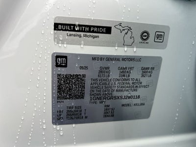 2025 Chevrolet Traverse LT