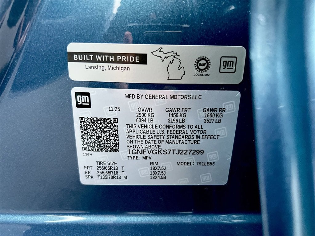 2026 Chevrolet Traverse LT