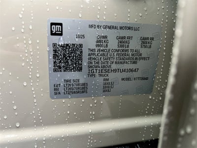 2026 GMC Sierra EV Elevation Standard Range