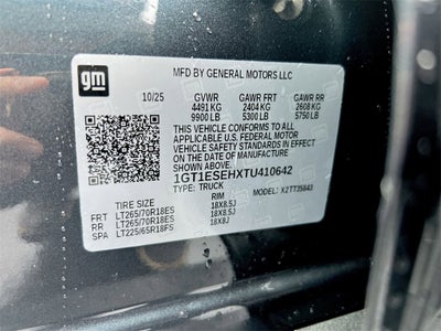 2026 GMC Sierra EV Elevation Standard Range