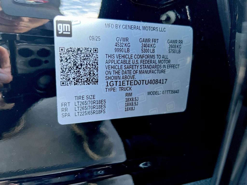 2026 GMC Sierra EV Elevation Extended Range