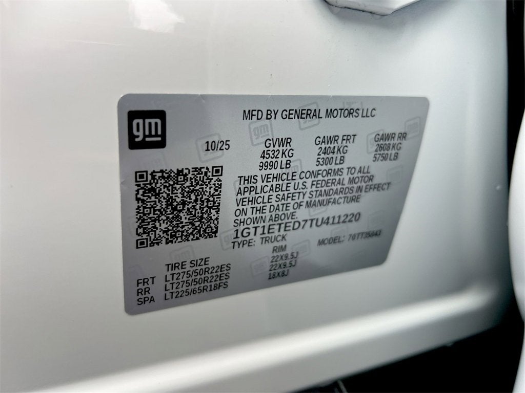 2026 GMC Sierra EV Elevation Extended Range