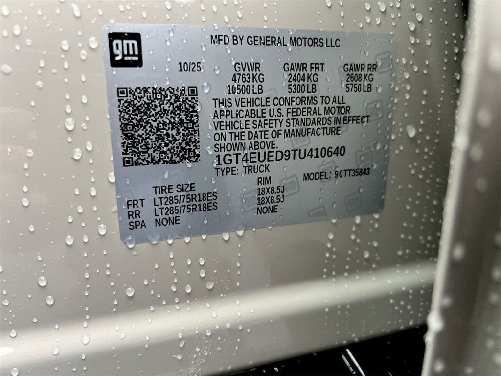 2026 GMC Sierra EV AT4 Extended Range