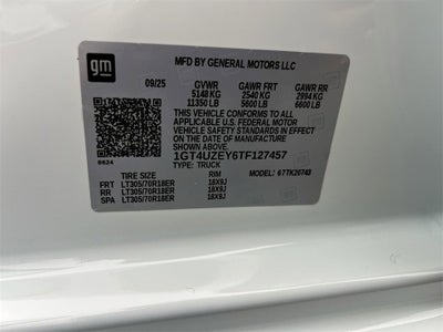 2026 GMC Sierra 2500 HD AT4X