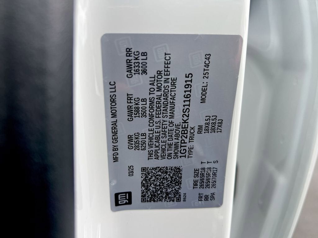 2025 GMC Canyon Elevation