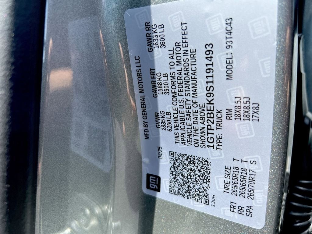 2025 GMC Canyon Elevation