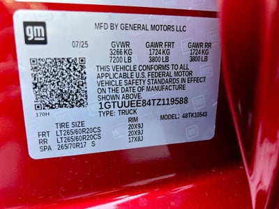 2026 GMC Sierra 1500 AT4