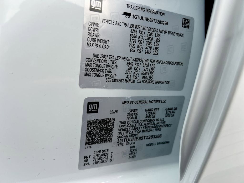 2026 GMC Sierra 1500 Denali Ultimate