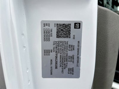 2022 GMC Savana Cargo 2500 Work Van