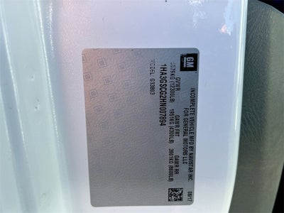 2017 Chevrolet Express Cutaway 3500 Work Van