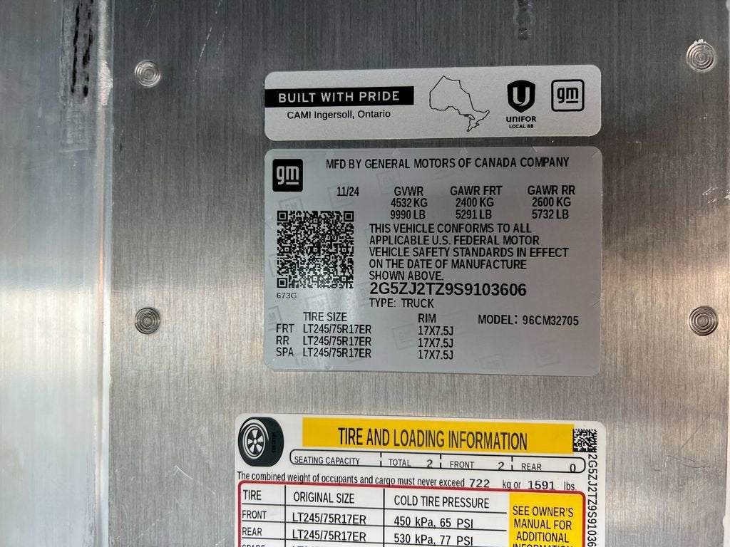 2025 Chevrolet BrightDrop 400 AWD 400