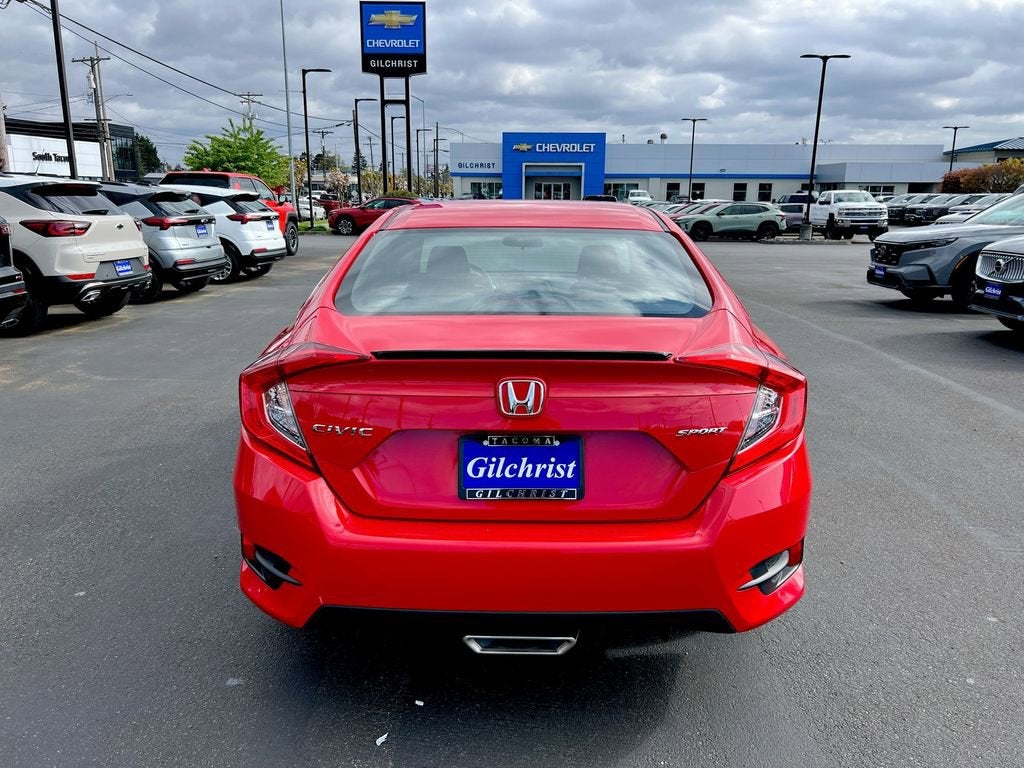2020 Honda Civic Sedan Sport
