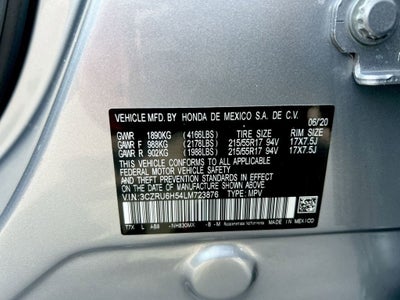 2020 Honda HR-V AWD EX