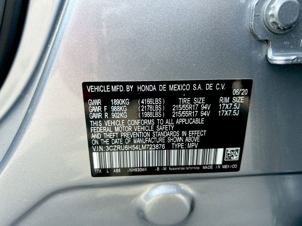 2020 Honda HR-V AWD EX