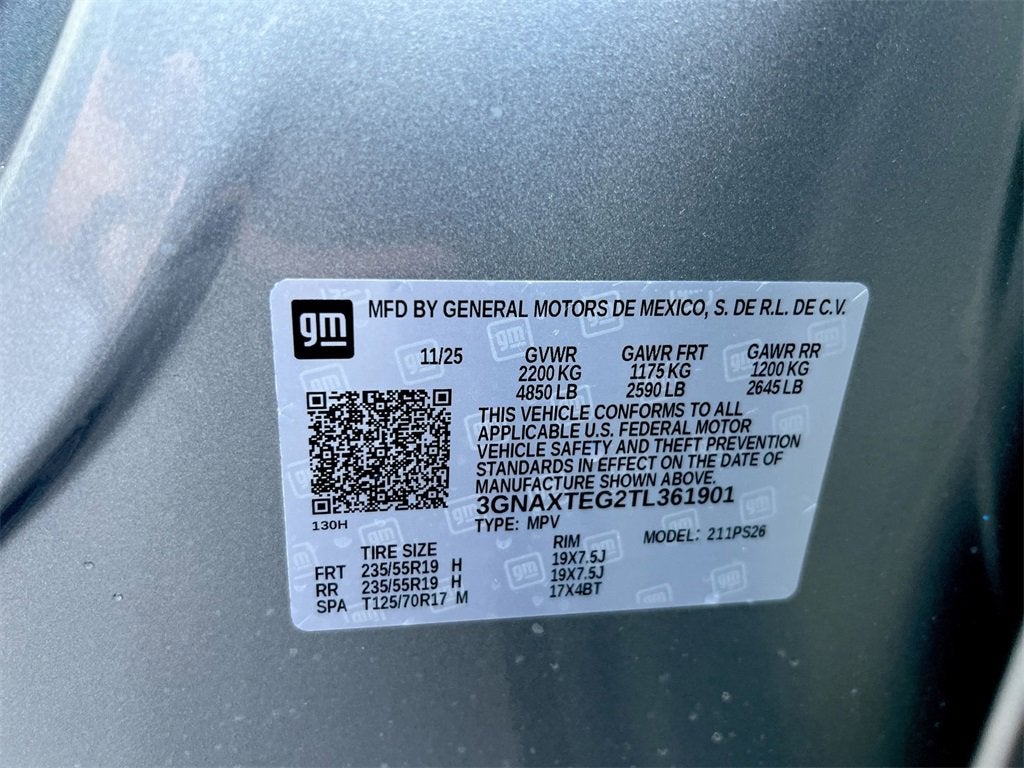 2026 Chevrolet Equinox RS