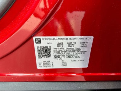 2026 Chevrolet Equinox RS