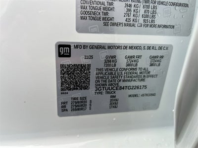 2026 GMC Sierra 1500 Elevation