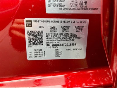 2026 GMC Sierra 1500 SLT