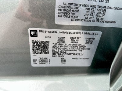 2026 GMC Sierra 1500 Denali