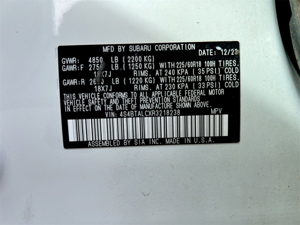 2024 Subaru Outback Onyx Edition