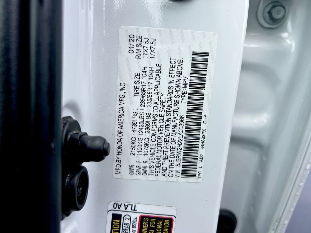 2020 Honda CR-V AWD LX