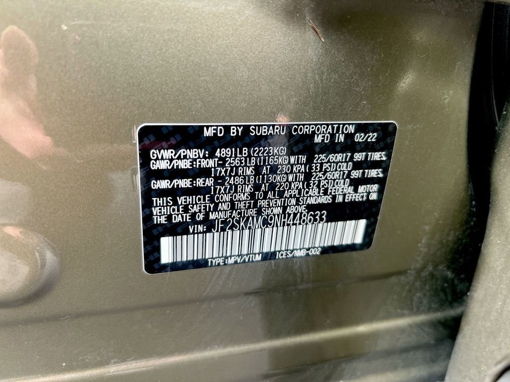 2022 Subaru Forester Wilderness