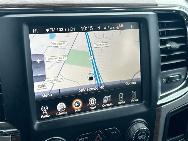 2017 RAM 1500 Laramie Quad Cab 4x4 6'4" Box