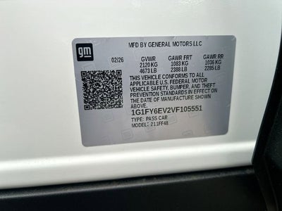 2027 Chevrolet Bolt LT