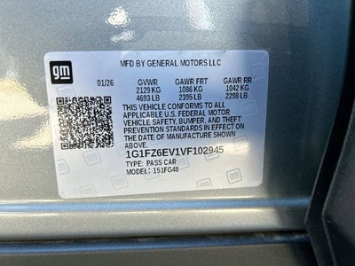 2027 Chevrolet Bolt RS