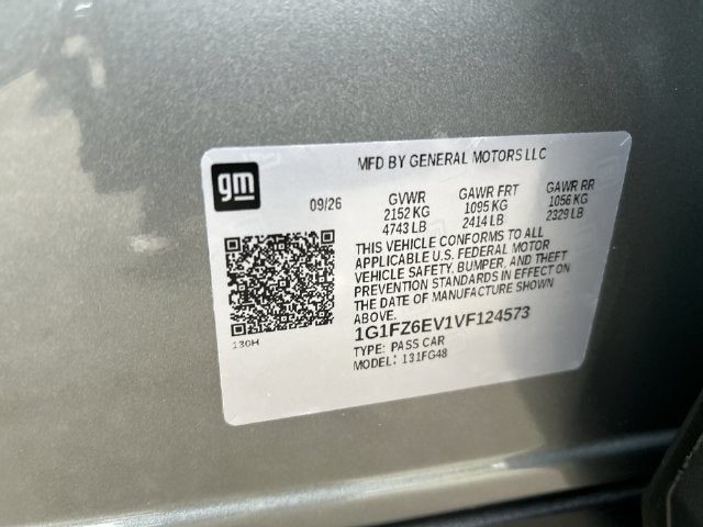 2027 Chevrolet Bolt RS