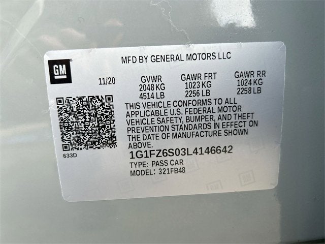 2020 Chevrolet Bolt EV Premier