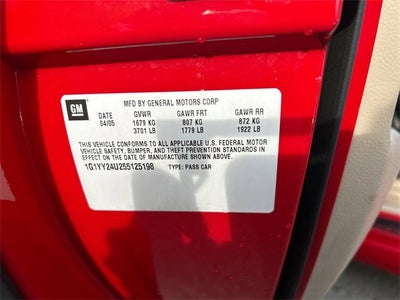 2005 Chevrolet Corvette BASE