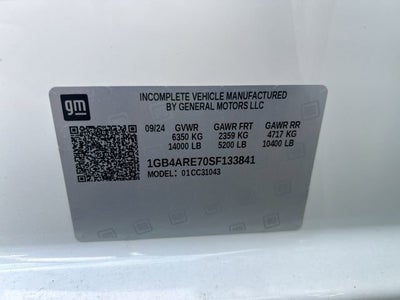 2025 Chevrolet Silverado 3500 HD Chassis Cab Work Truck