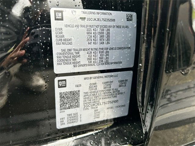 2025 Chevrolet Silverado 1500 High Country