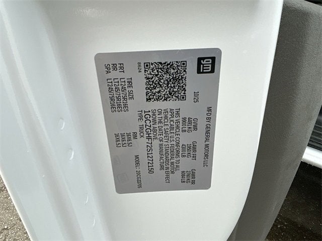 2025 Chevrolet Express Cargo 3500 WT